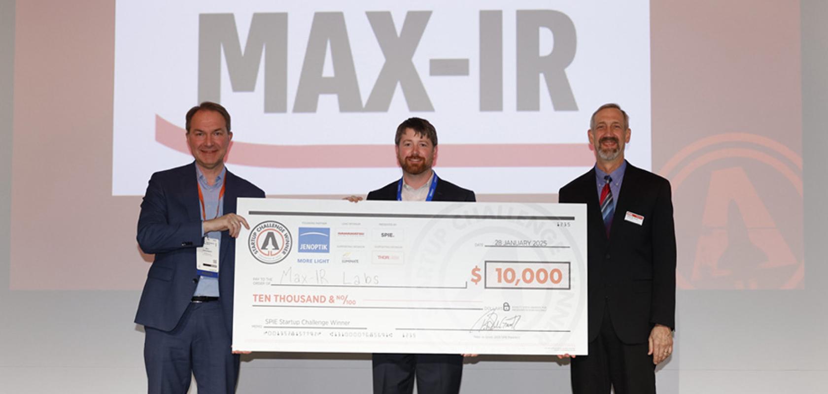 SPIE Startup Challenge 2025 winner: Max-IR Labs Trey Daunis