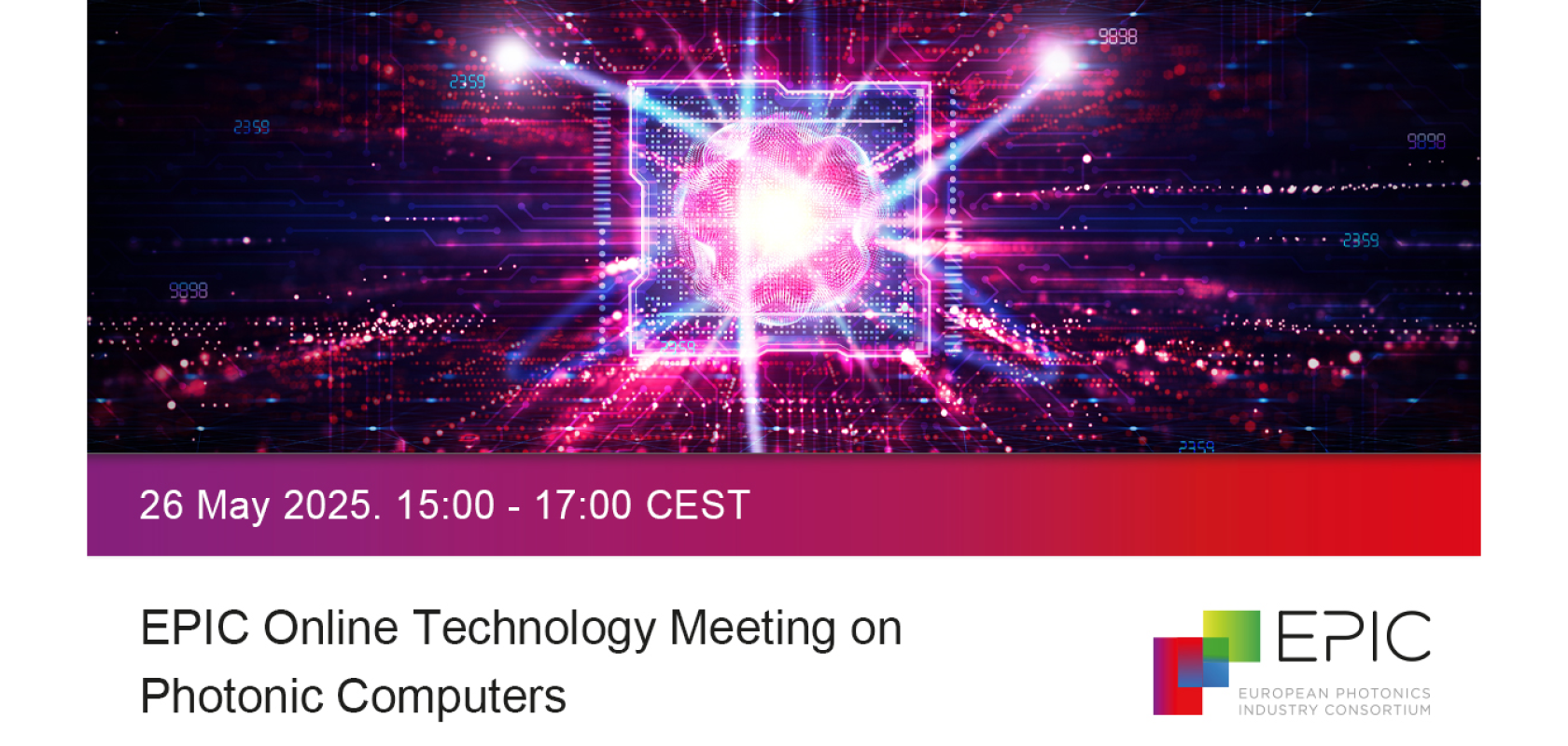 Photonic Computers Photonic Computers