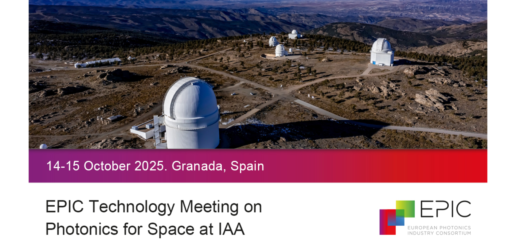Photonics for Space at IAA Photonics for Space at IAA