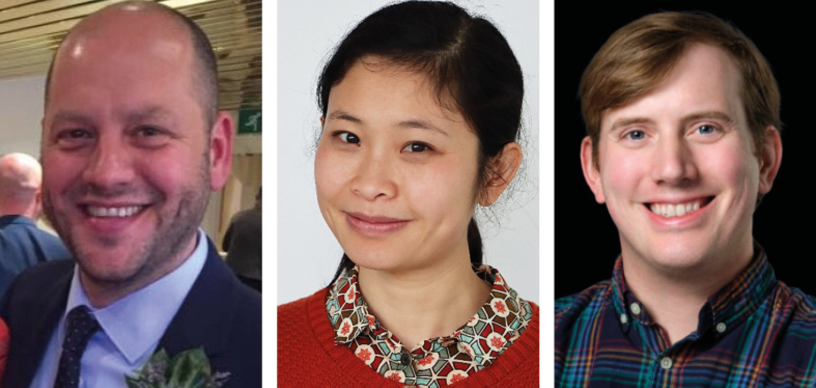 L-R: Kenny McCormick, Leonardo UK’s Head of Capability Advanced Targeting; Pu Jian, Chief Product Officer and Deputy CEO, Cailabs; Jason Ball, Technical Marketing Engineer, Liquid Instruments