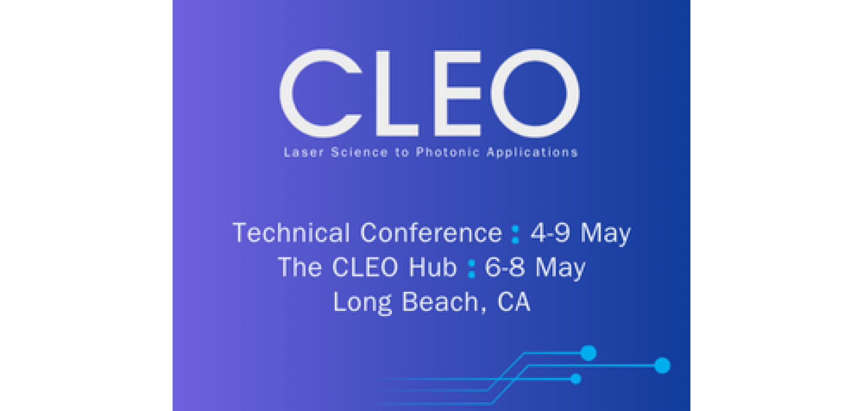 CLEO Technical Conference 2025 CLEO Technical Conference 2025