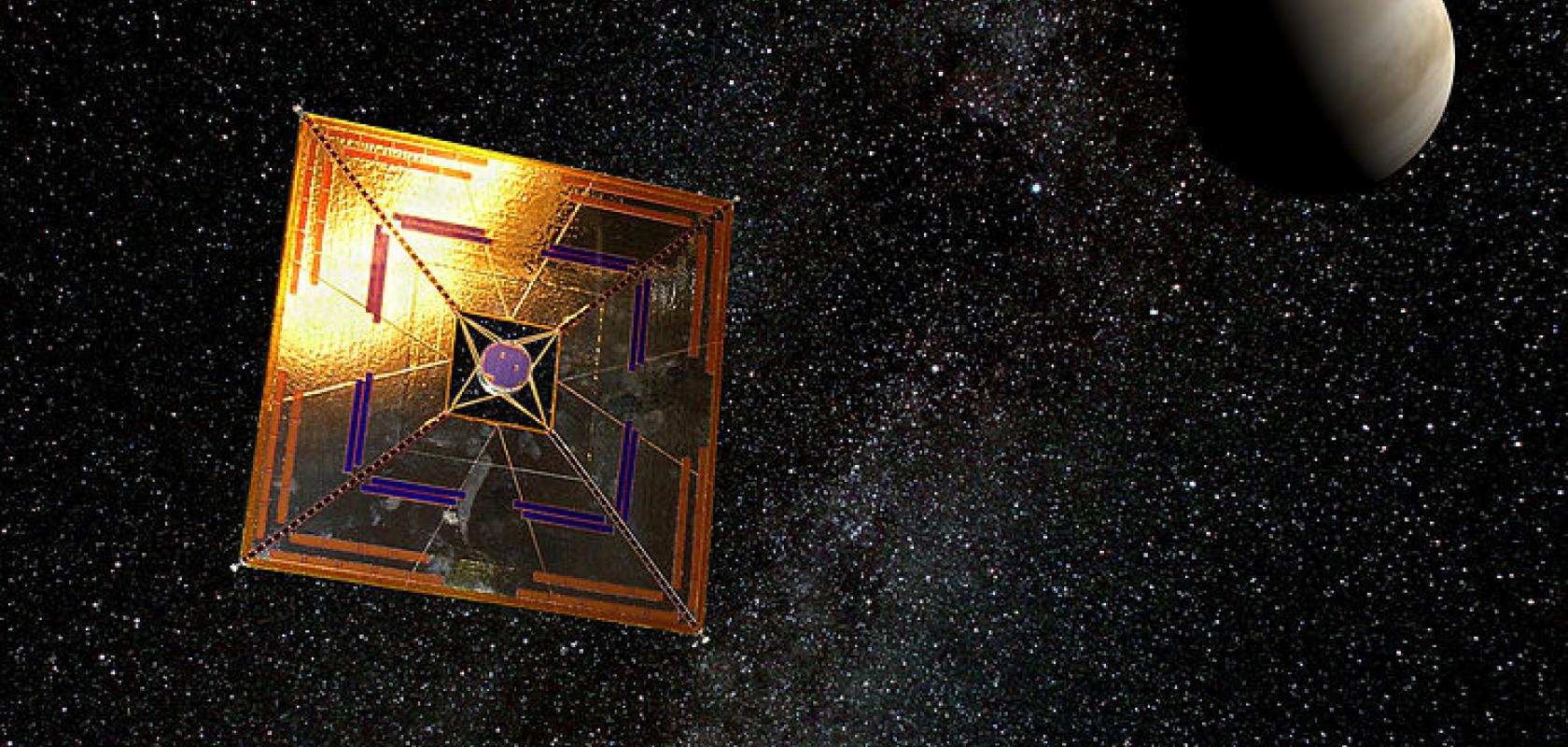 IKAROS space-probe with solar sail