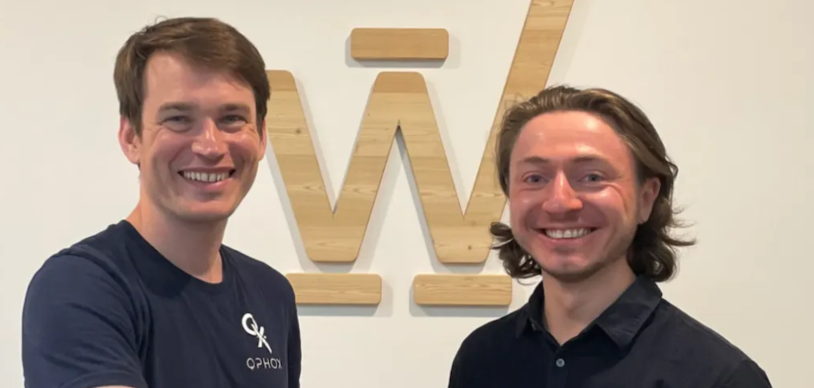 Simon Groeblacher, Co-founder and CEO, QphoX and Tom Darras, Co-founder and CEO, Welinq