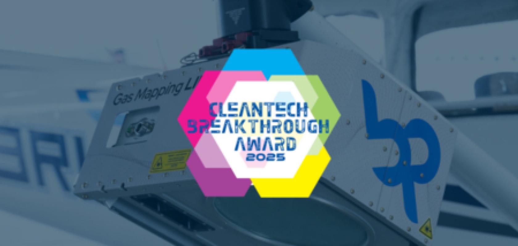 Bridger Photonics CleanTech Breakthrough award