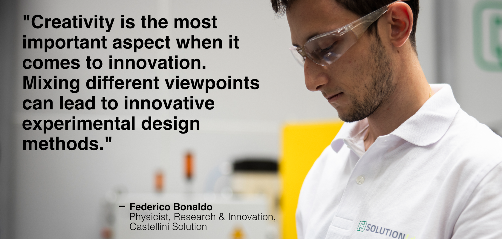 Federico Bonaldo, Physicist, Castellini Solution