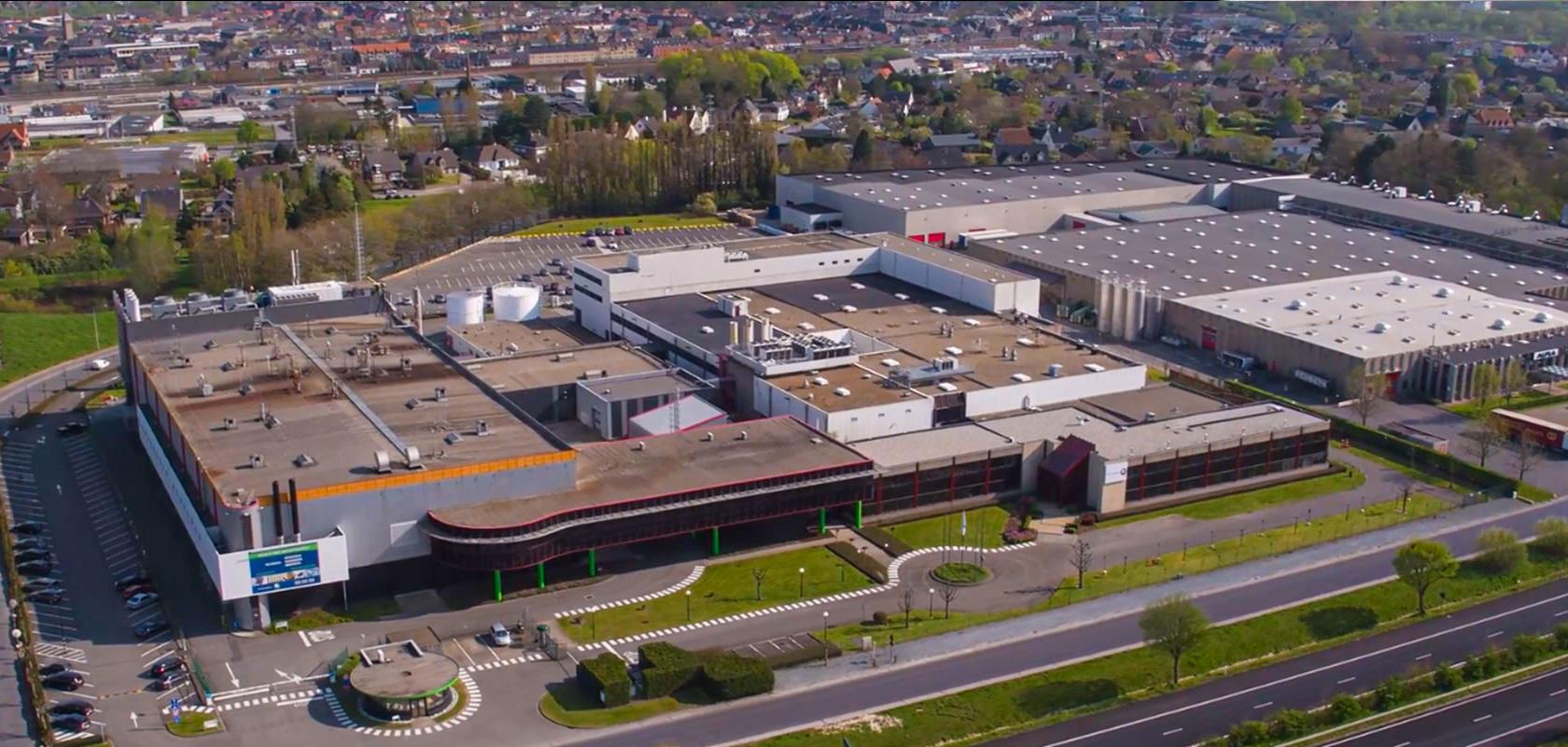 Former BelGaN chip foundry site in Oudenaarde, Belgium