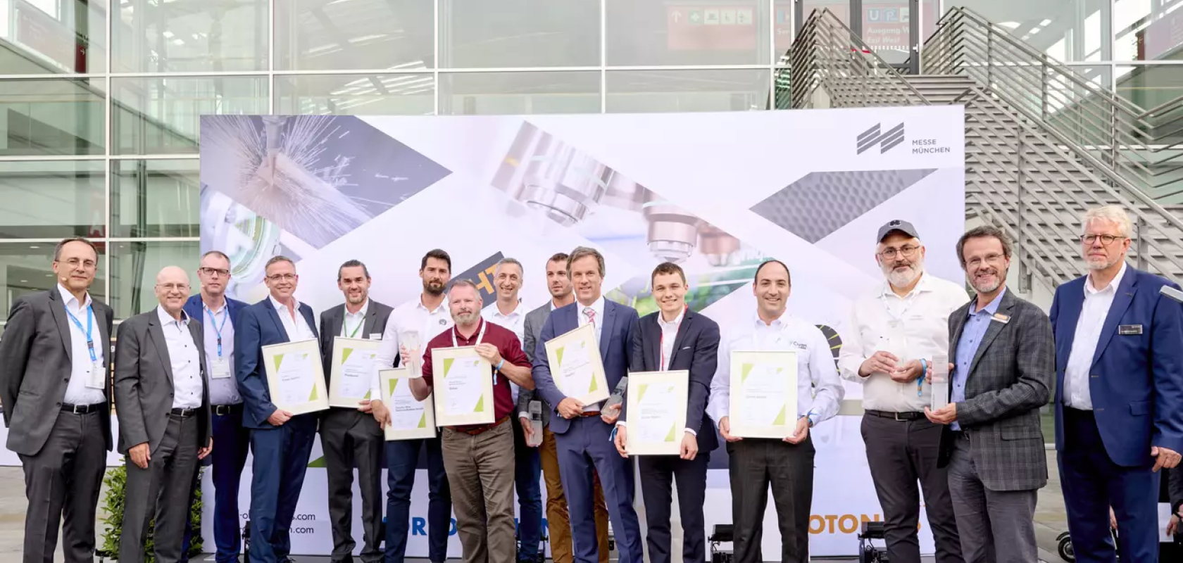 The finalists of the Innovation Award 2023 at Laser World of Photonics in Munich