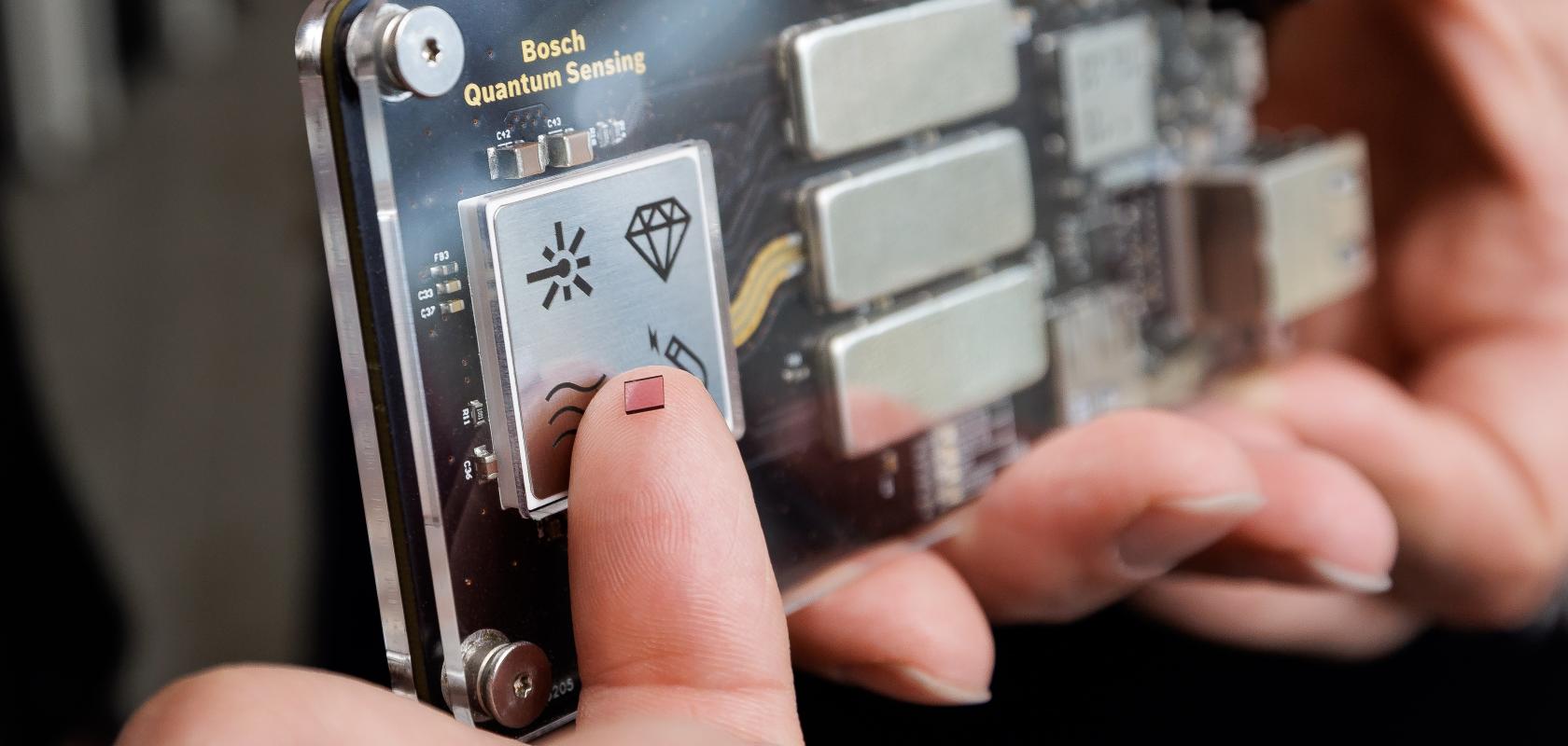 Element Six x Bosch Quantum Sensing