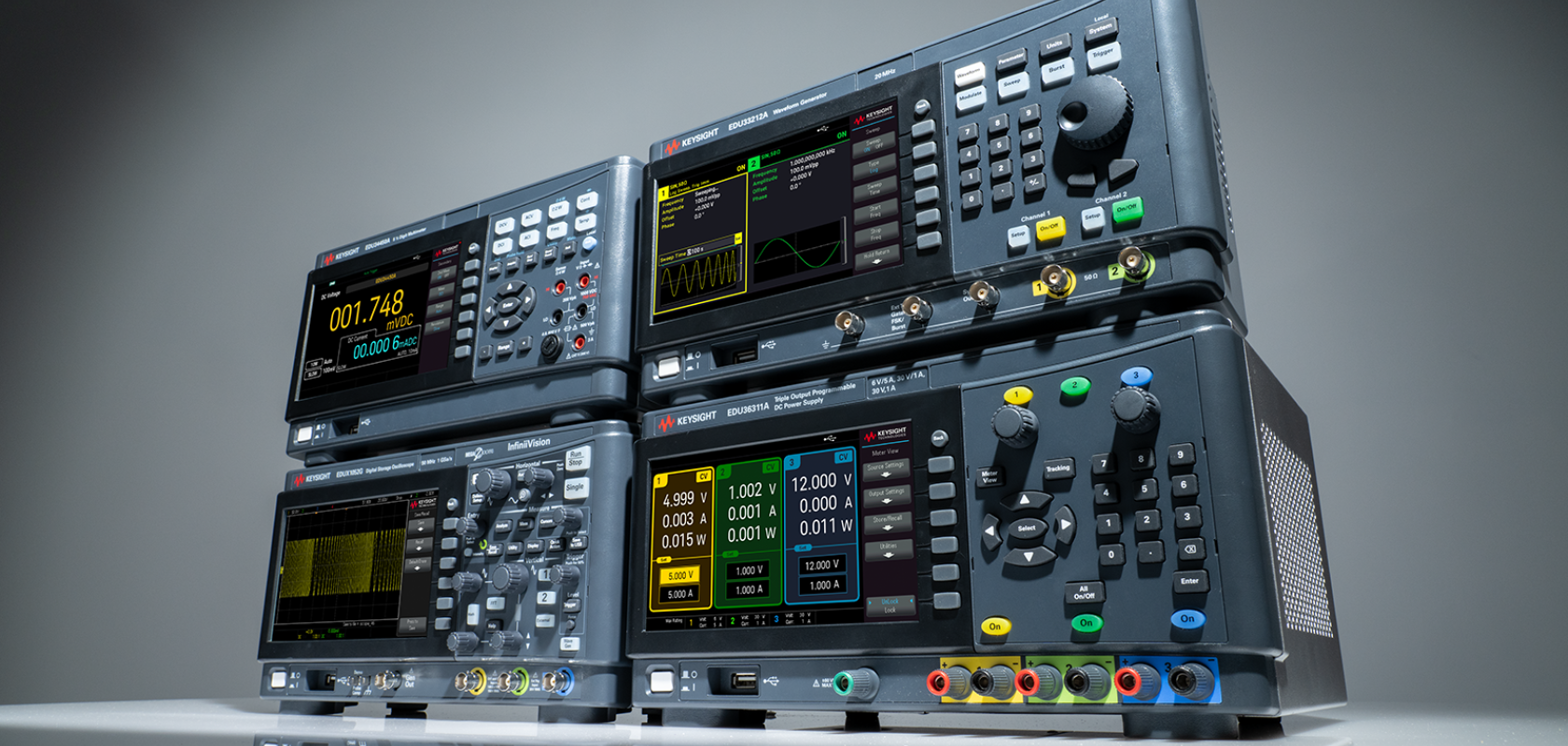 Keysight Smart Bench Essentials instruments