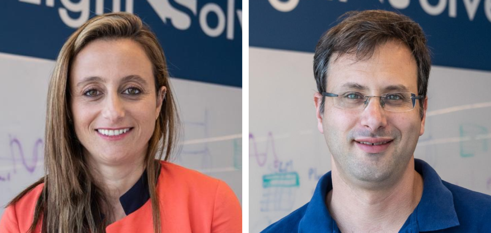 LightSolver's CEO, Ruti Ben-Shlomi, left, and its CTO, Chene Tradonsky (Images: Lightsolver)