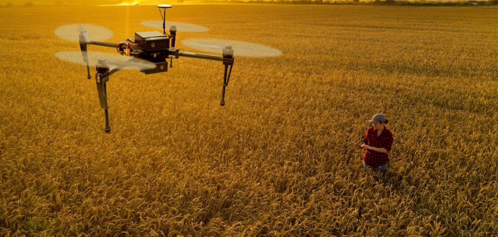 Hyperspectral imaging agriculture