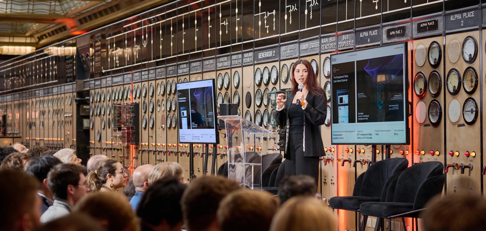 Dr. Carmen Palacios-Berraquero, CEO and founder of Nu Quantum