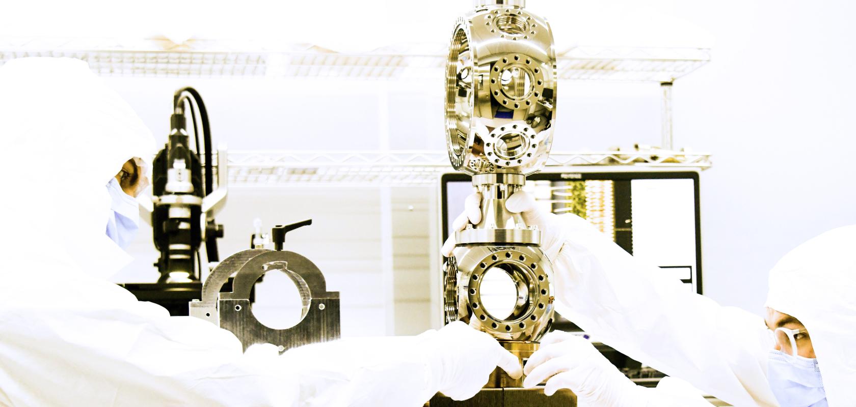 Quantinuum's cleanroom
