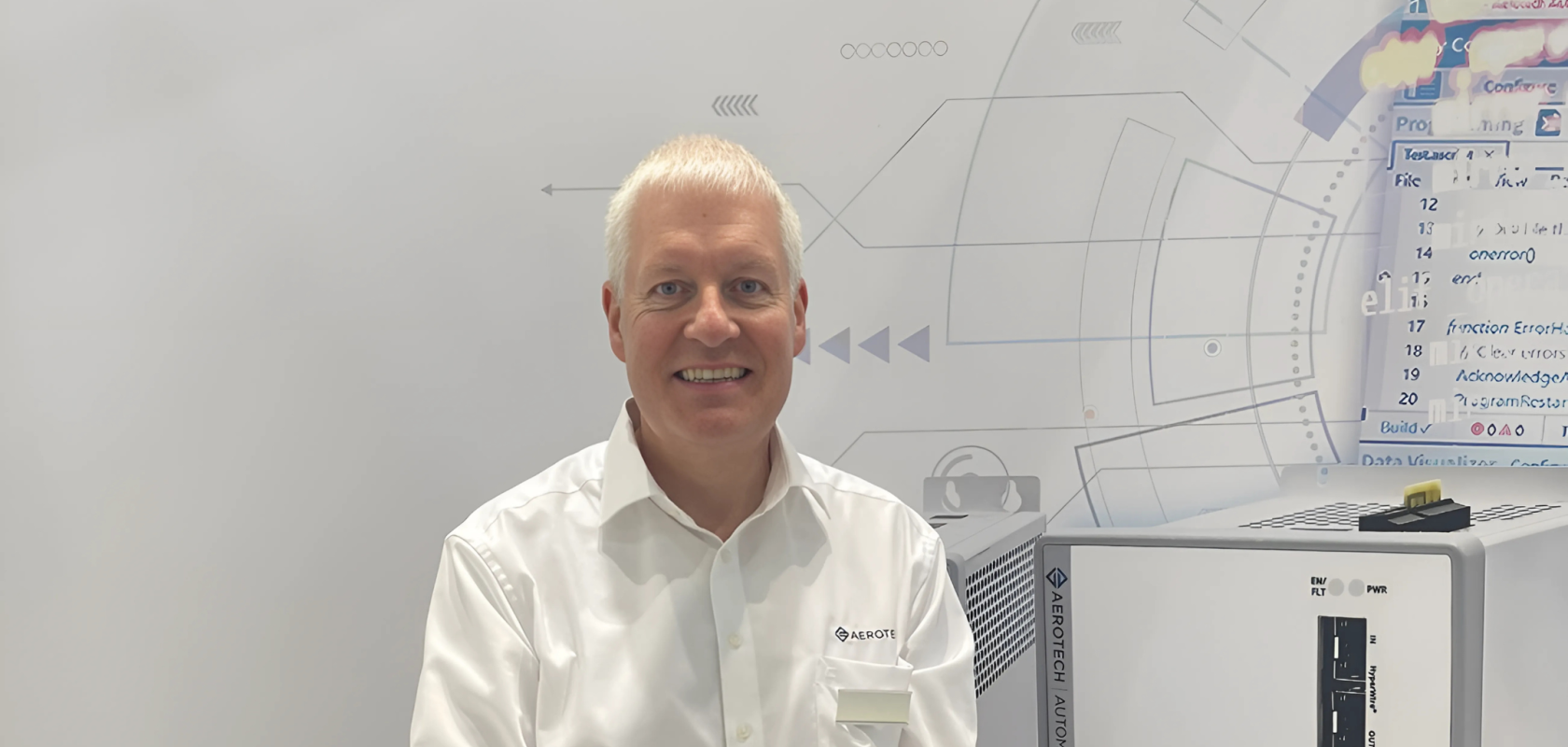 Simon Smith, European Director at Aerotech