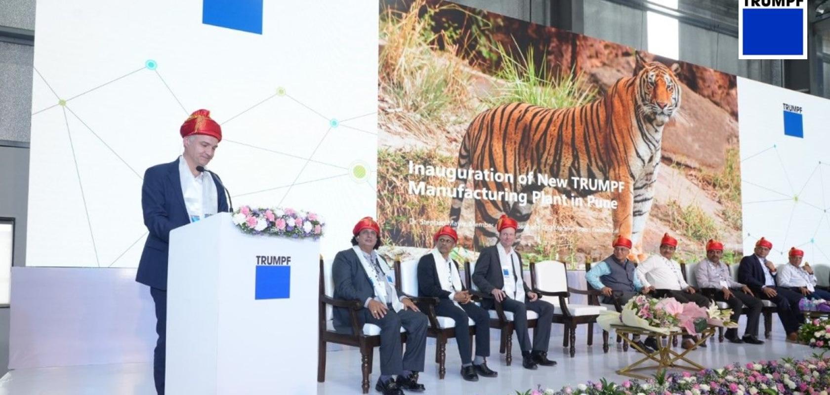 TRUMPF's inauguration ceremony of its new facility in India