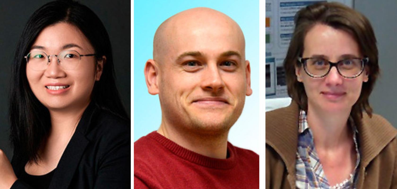 Fenglin Peng, Kayn Forbes and Vicky Philipsen