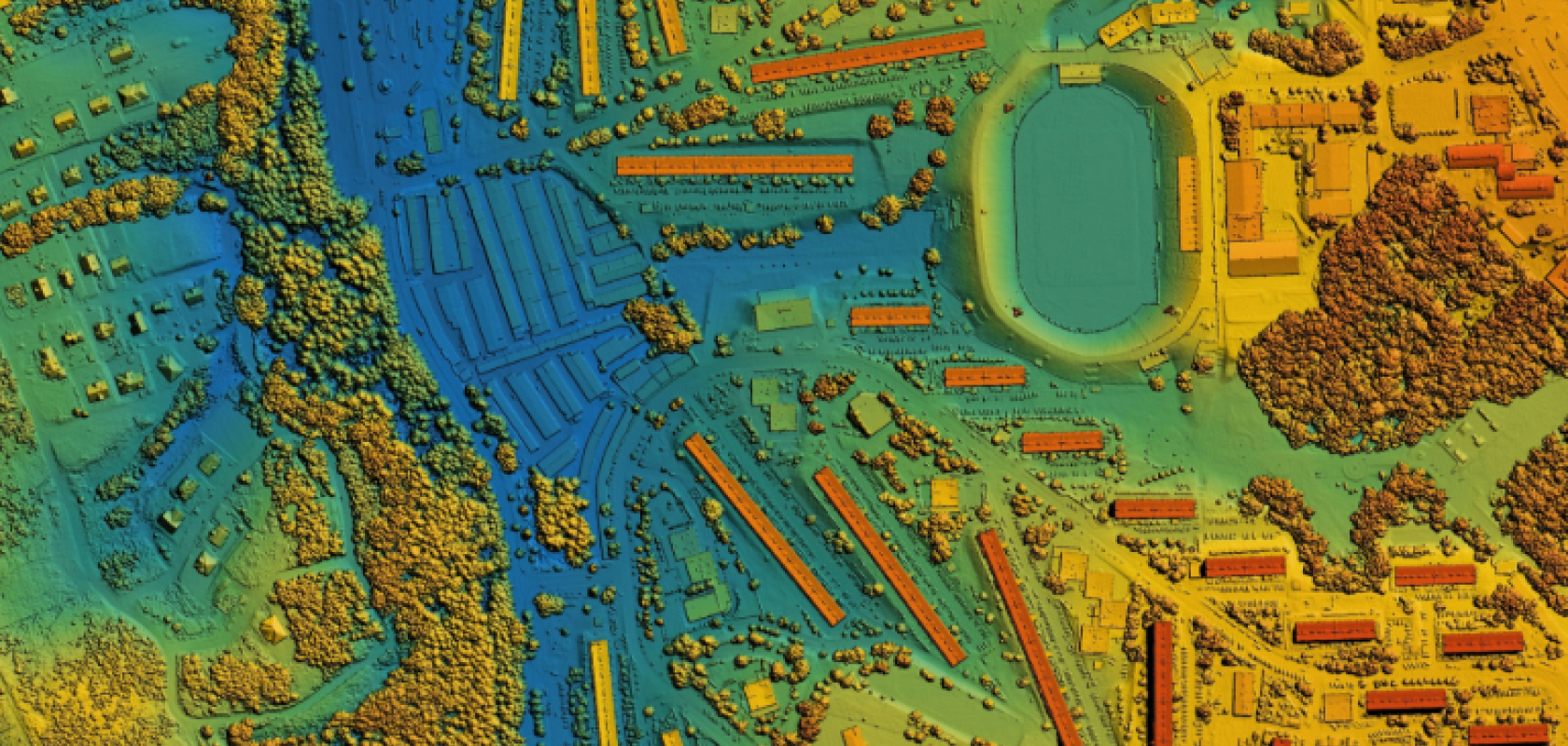 Lidar methane detection