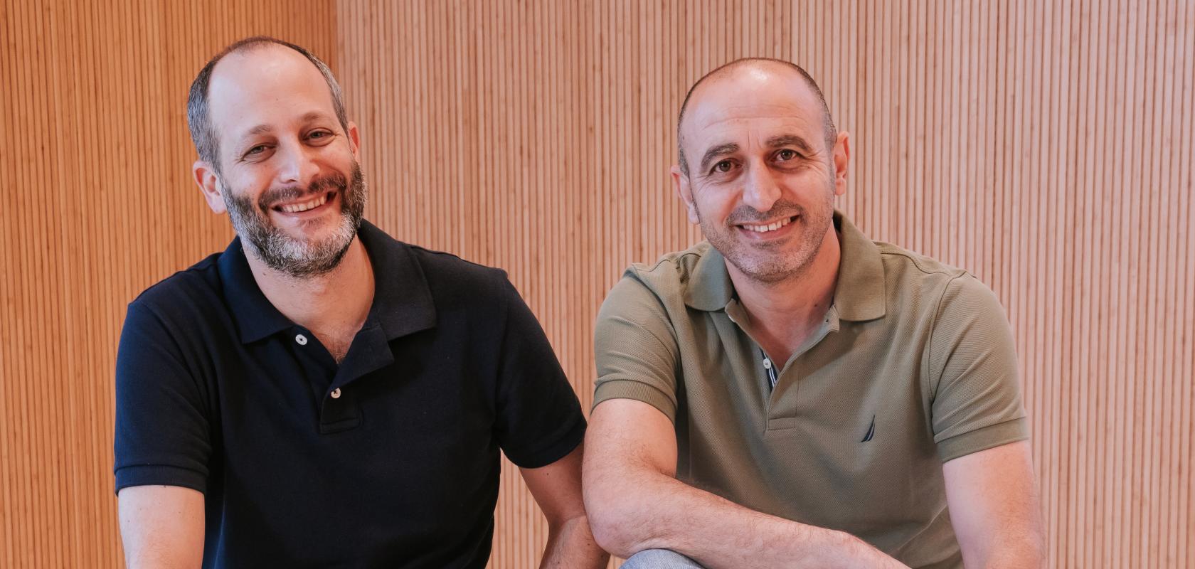 Teramount co-founders Hesham Taha and Avi Israel