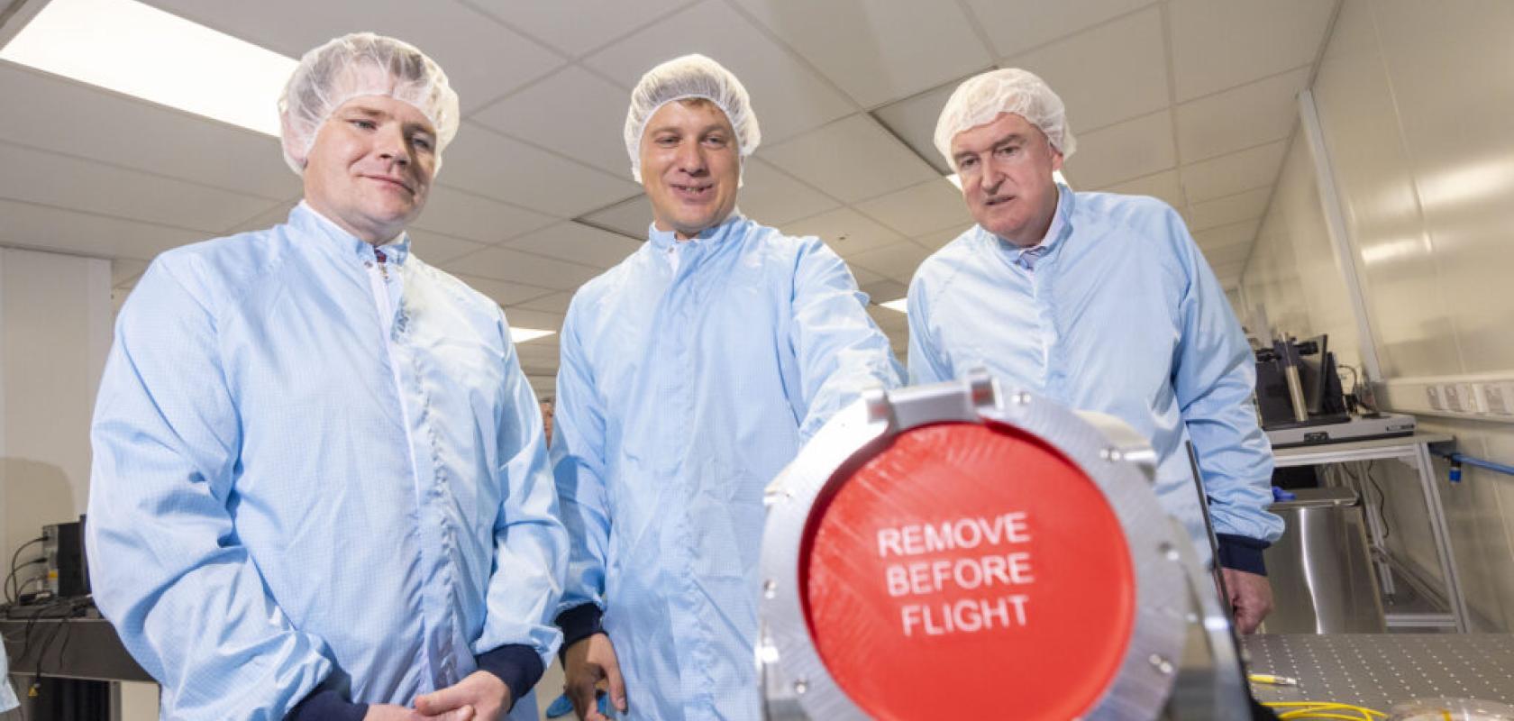 Peter Burke, David Mackey and Kevin Sherry
