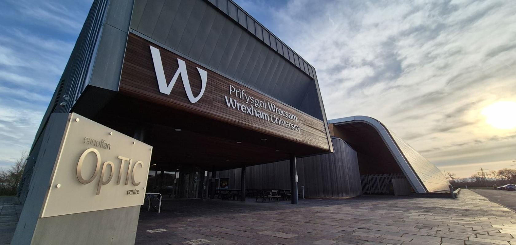 The OpTic Centre at Wrexham University, Wales