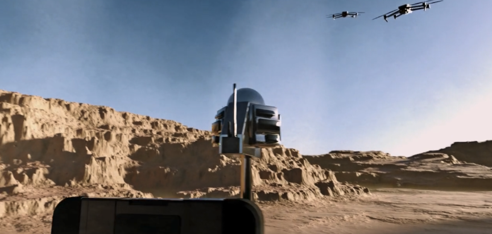 LSAD Laser Shield Anti-Drone system