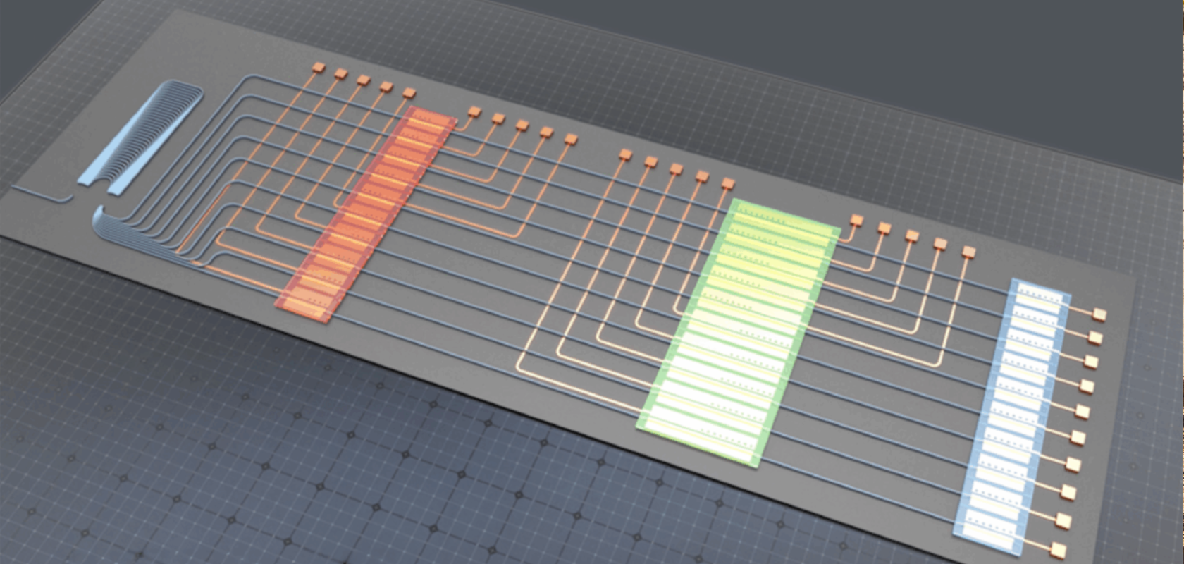 silicon + III-V optical engine