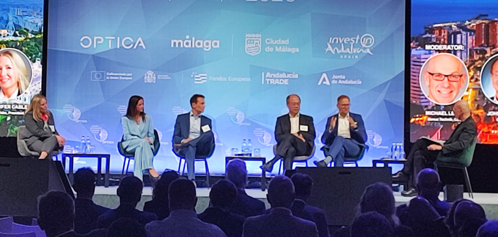 CEO panel discussion at Optica's Global Photonics Economic Forum 2025