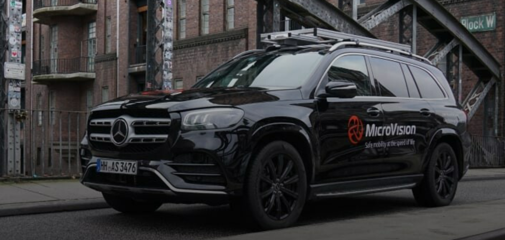 MicroVision autonomous car