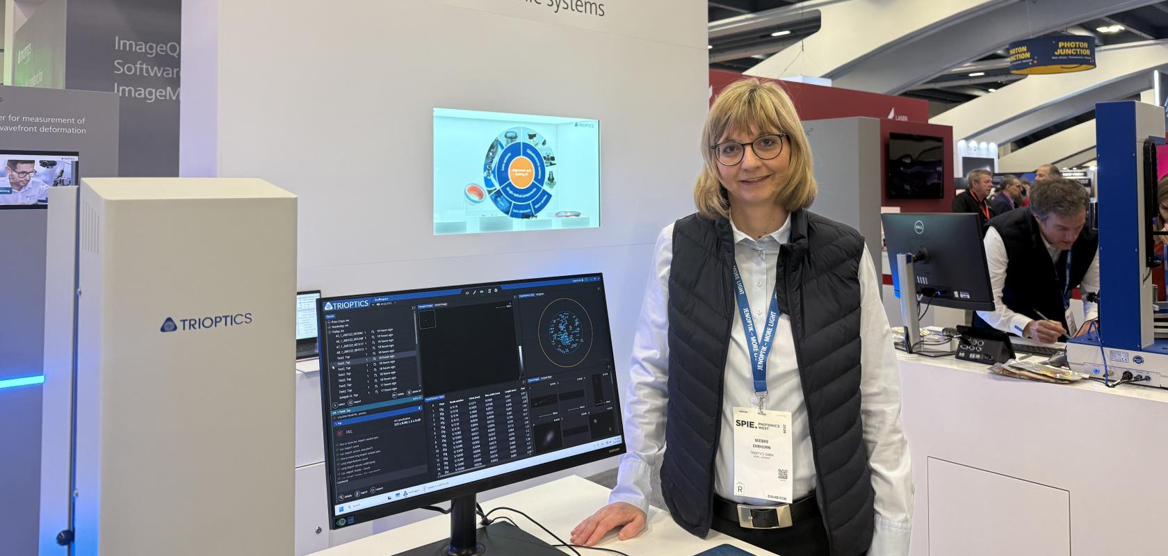 Wiebke Ehrhorn at Photonics West 2026