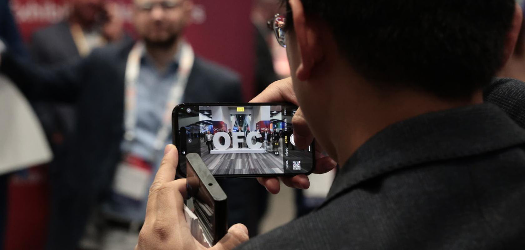 Visiting the OFC conference