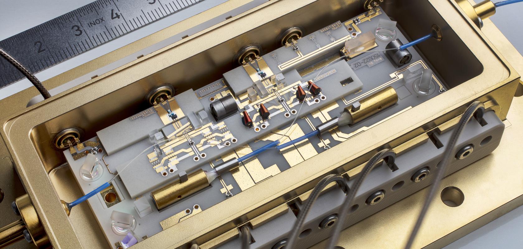 Micro-integrated laser module for space applications (MiLas)