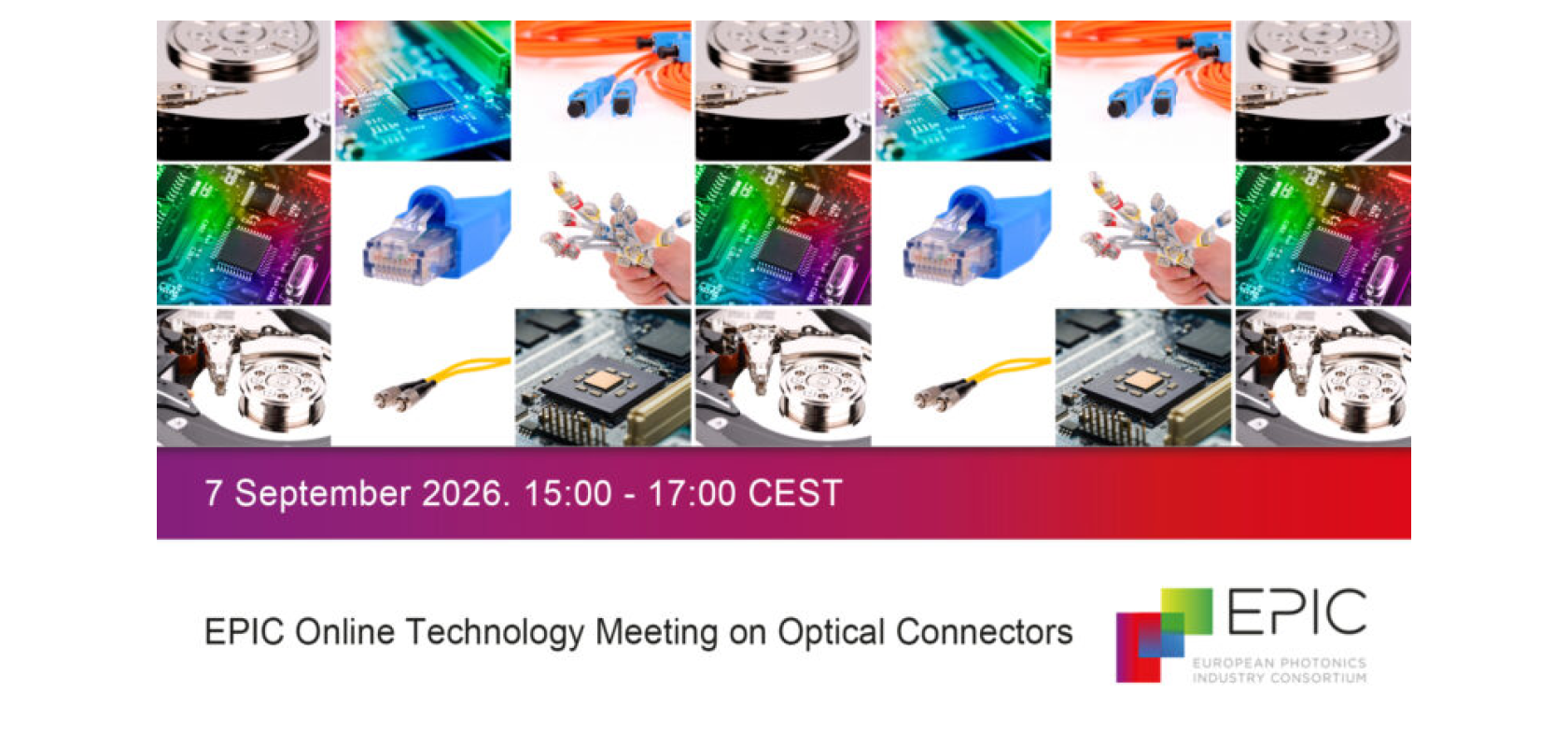 EPIC Online Technology Meeting on Optical Connectors logo