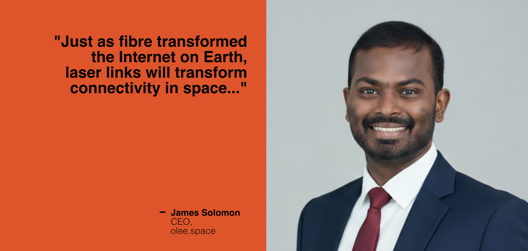 James Solomon, CEO of olee.space 