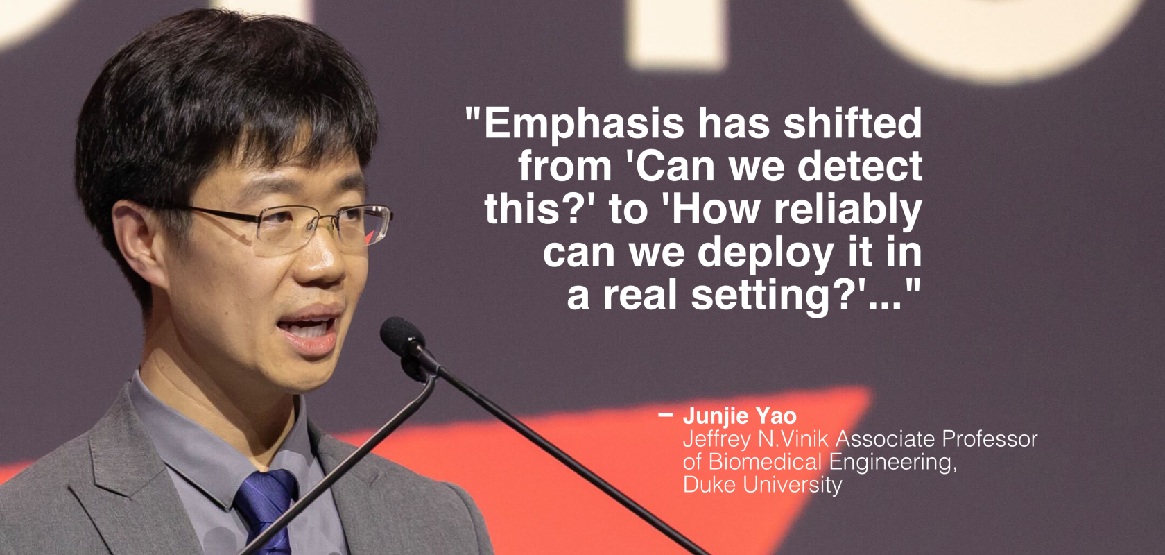 Junjie Yao at BiOS 2026