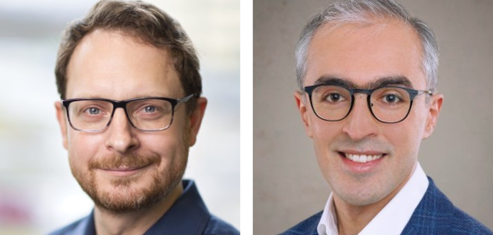 Stefan Weber and Pouya Rajaeipour, CEO and CTO of Phaseform