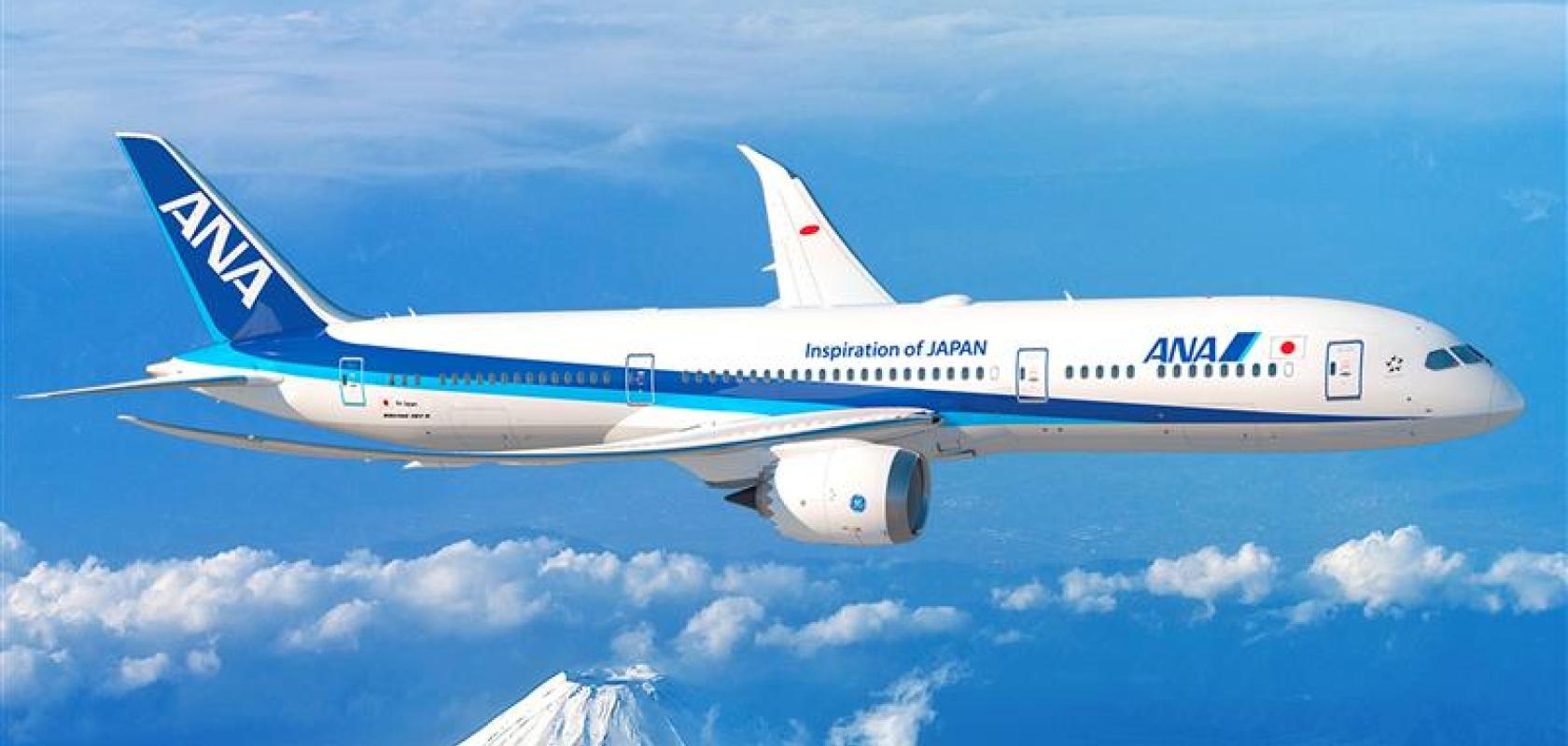 Boeing 787 in ANA livery