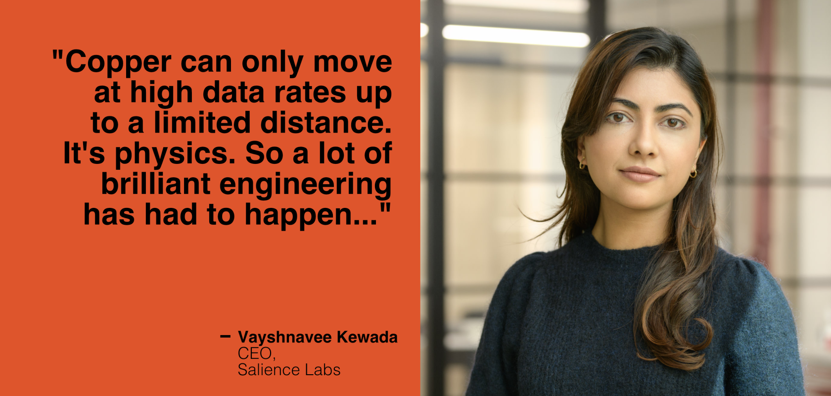 Vayshnavee Kewada, CEO of Salience Labs