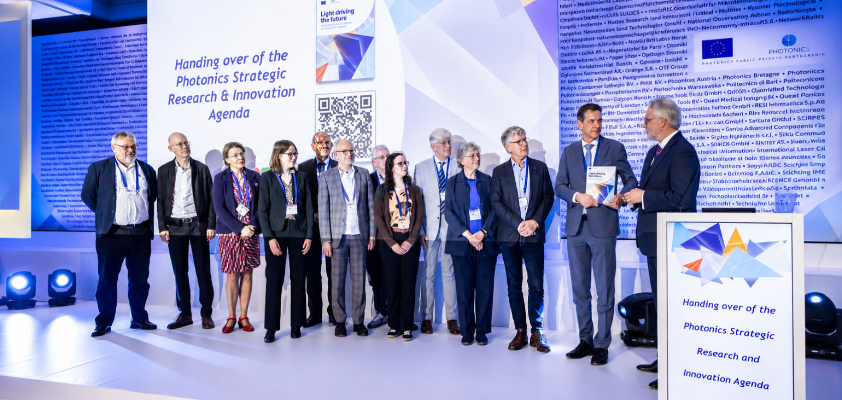 Photonics Partnership Annual Meeting 2026 speaker stage