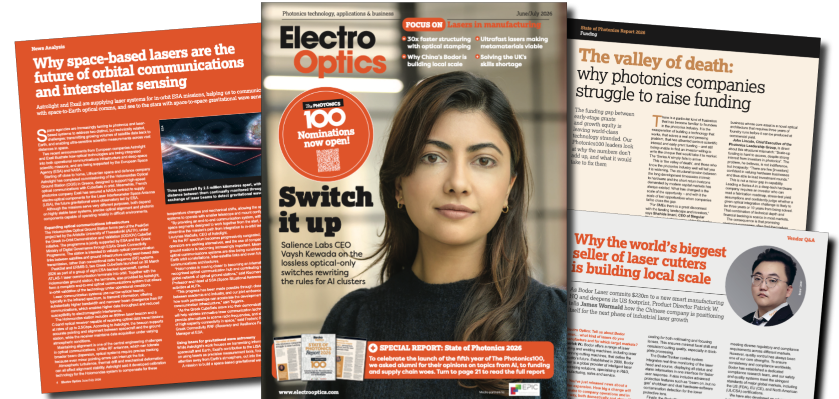 Jun/Jul 2026 issue of Electro Optics