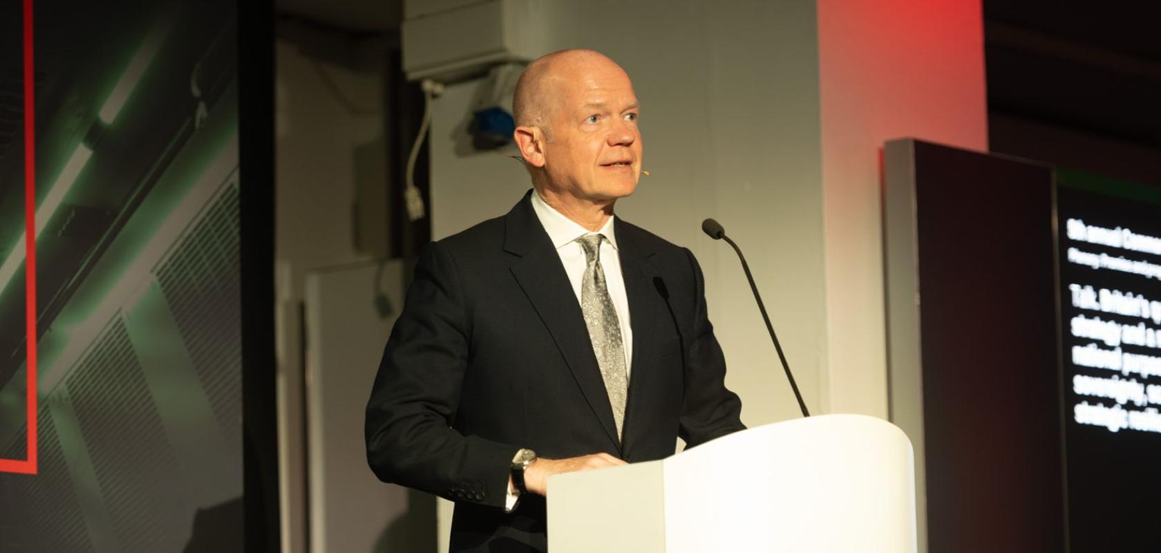 William Hague at Commercialising Quantum Global 2026