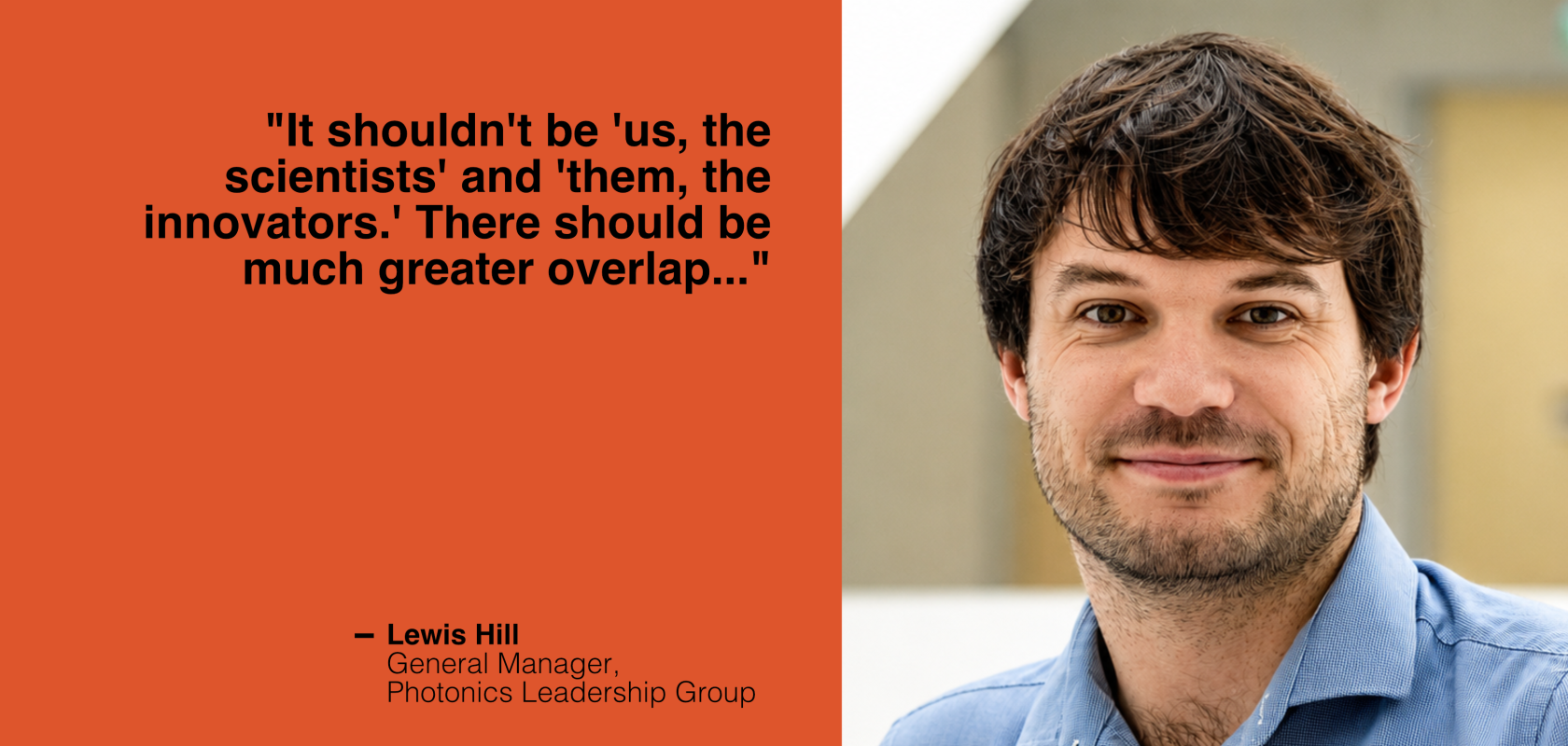 Lewis Hill, General Manager PLG