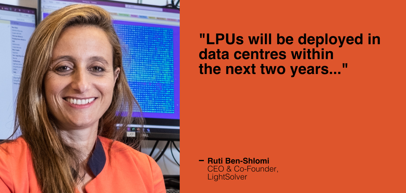 Ruti Ben-Shlomi, CEO, LightSolver