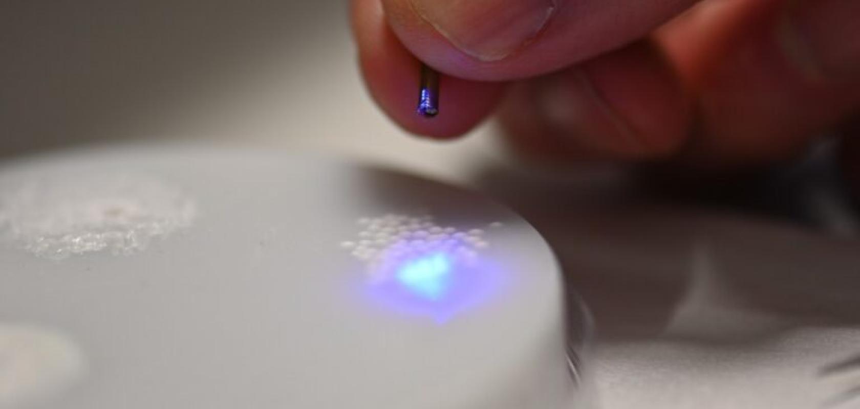 Chip-on-tip micro-camera on the tip of a miniature device
