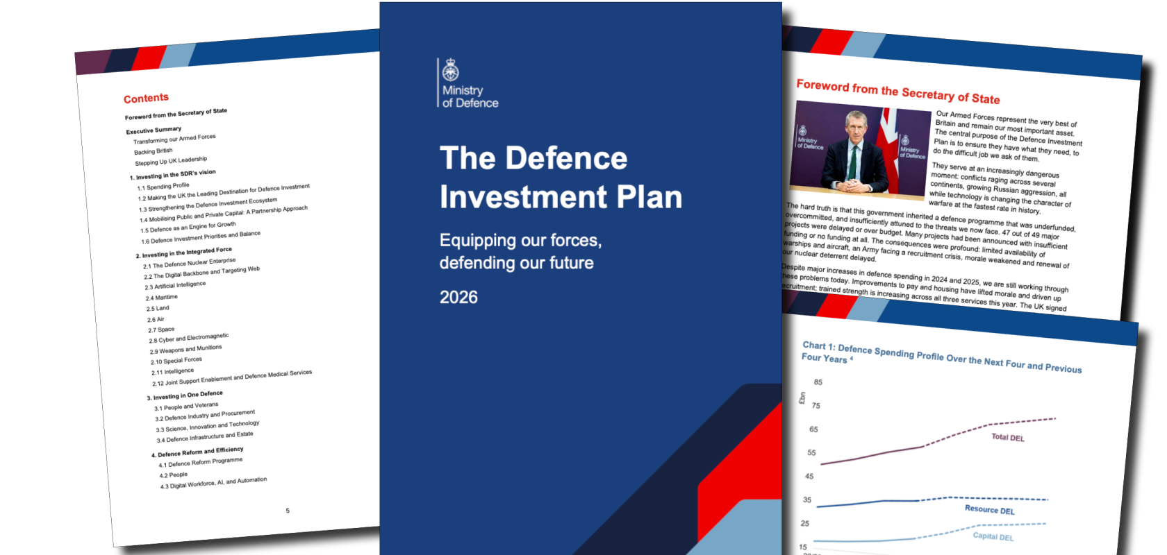 UK Government Defence Investment Plan