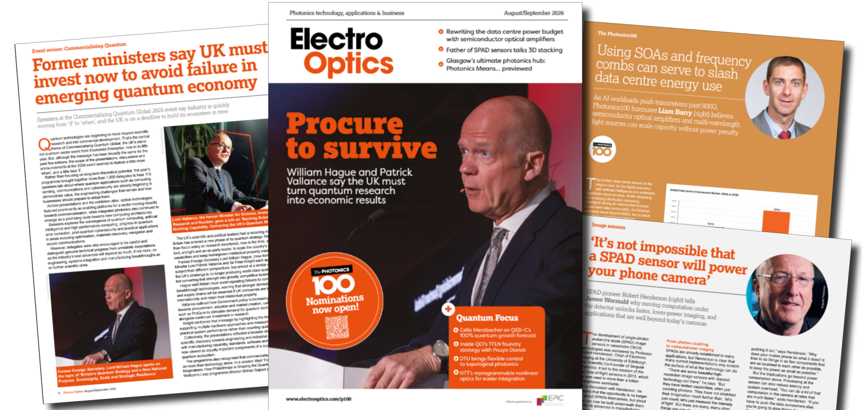 Aug/Sep 2026 issue of Electro Optics