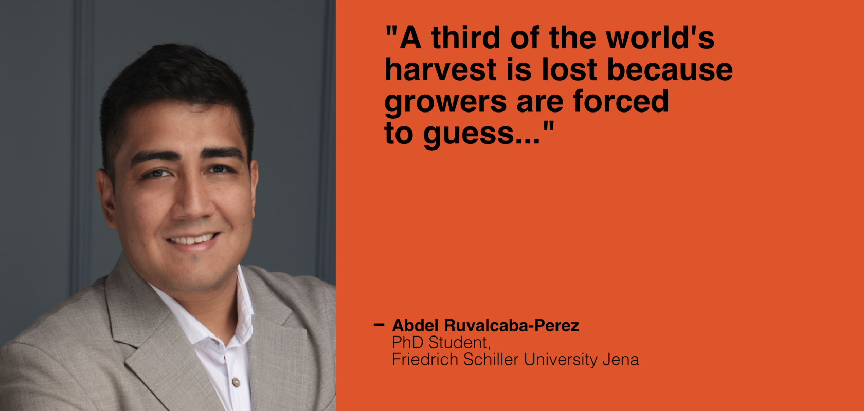 Abdel Ruvalcaba-Perez, Friedrich Schiller University Jena