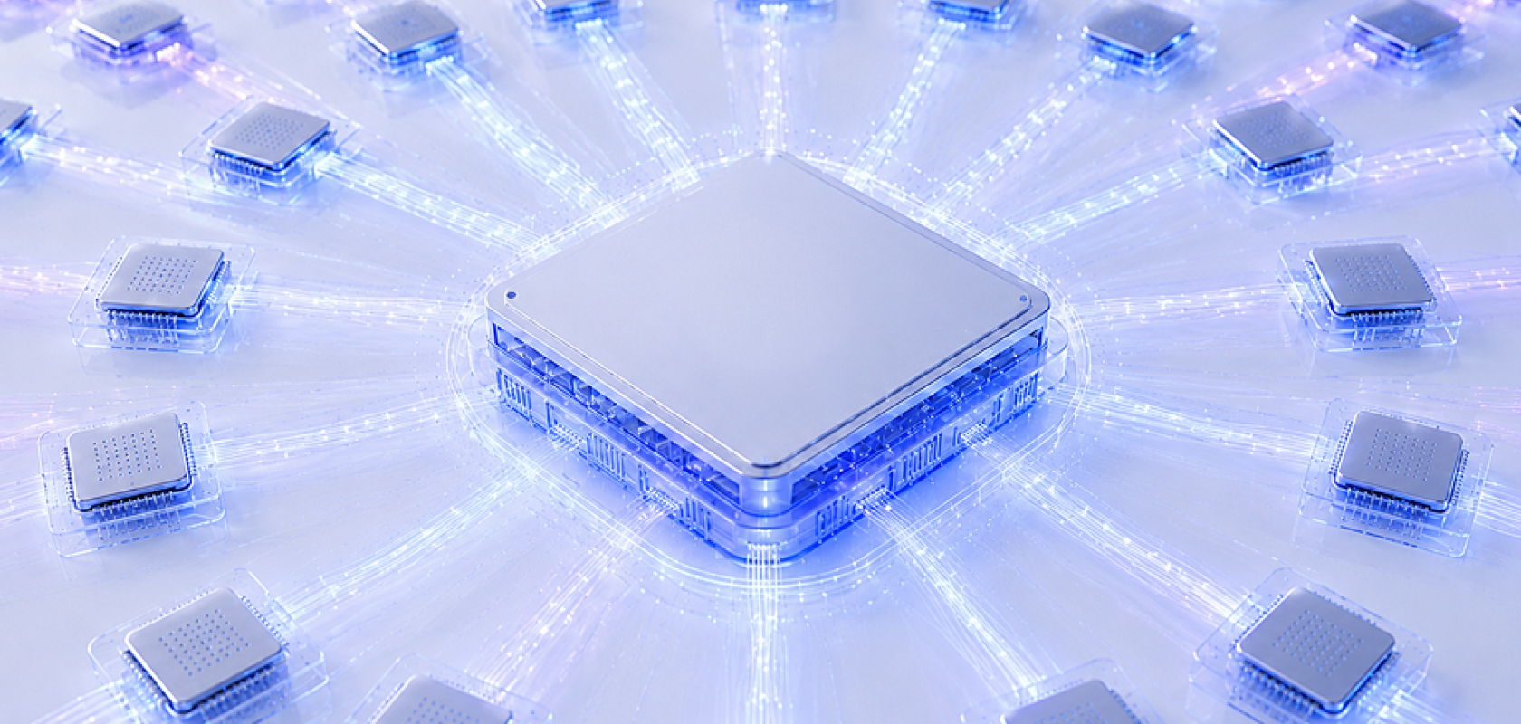 AI network representation in hyperscaler data centre