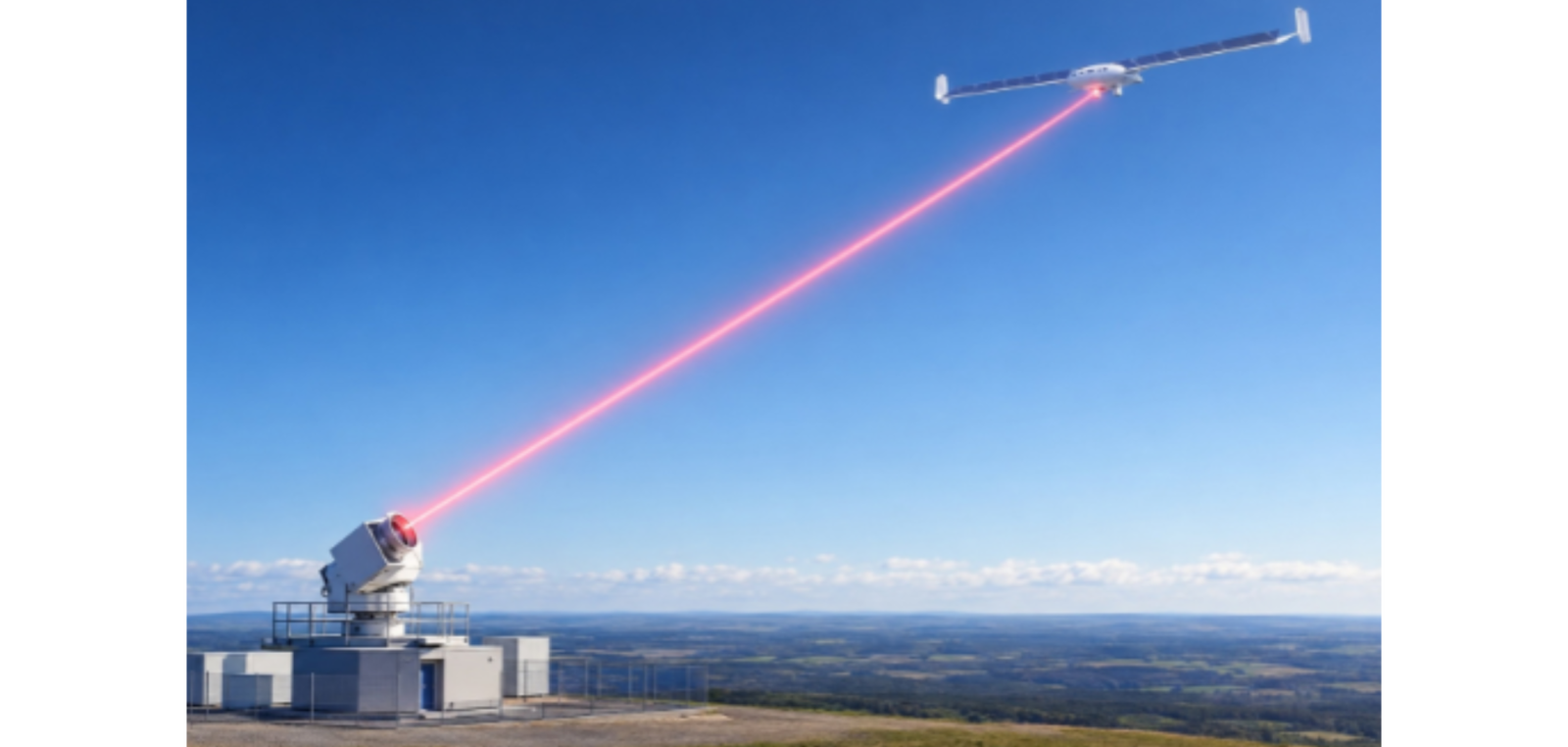 Laser power beaming demonstration