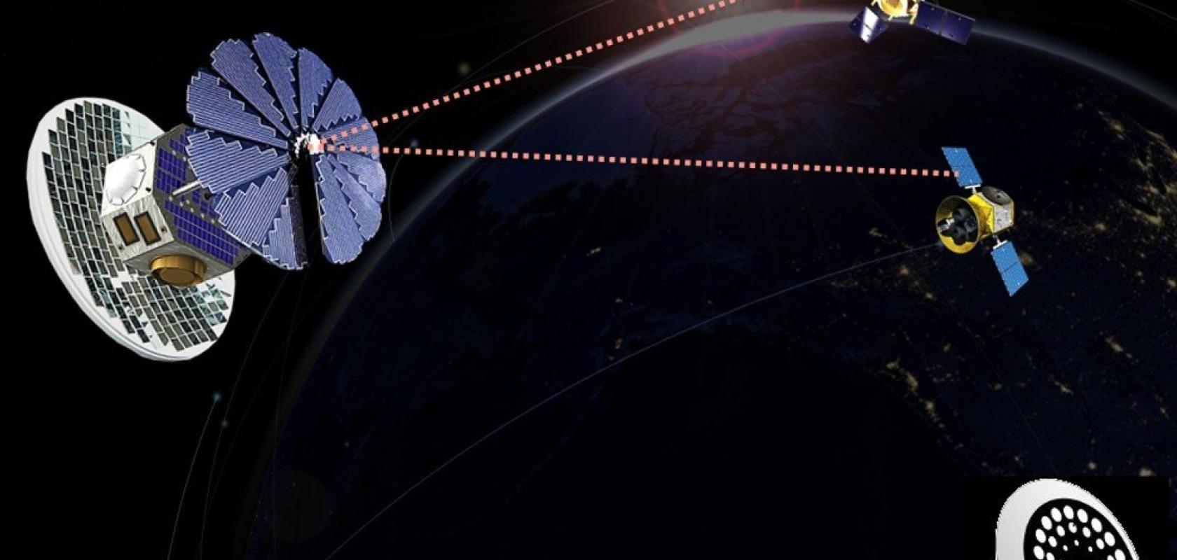 Lasers to beam power between satellites | Electro Optics