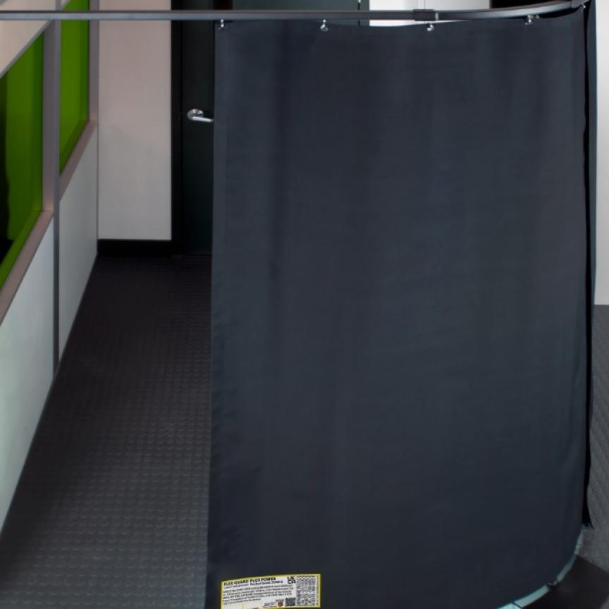 Flexguard Curtain Vestibule barrier from Kentek